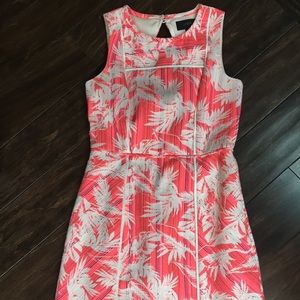 J.crew jacquard sleeveless dress